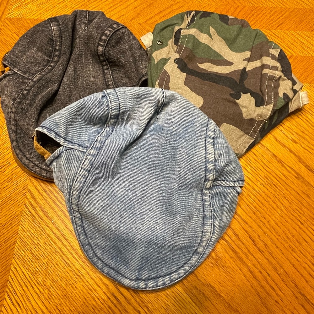 UNISEX…News Boy’s Hat 3 …2 Denim 1 Camo